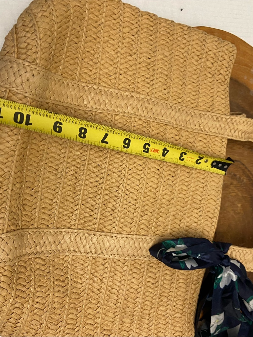 Draper James Spring Summer woven tote - Picture 8 of 10